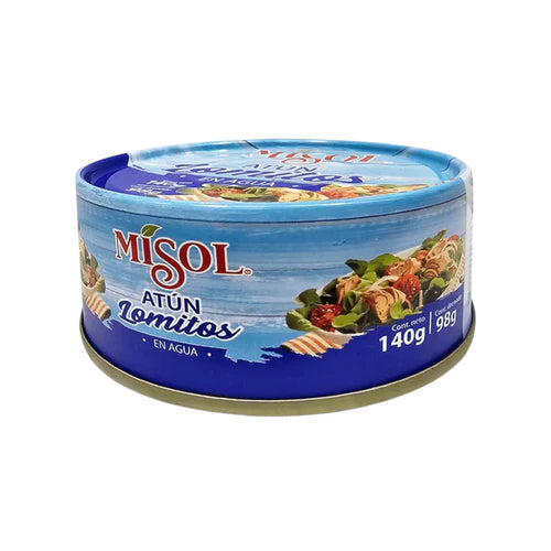 Atún Misol Lomitos en Agua 98 GR -