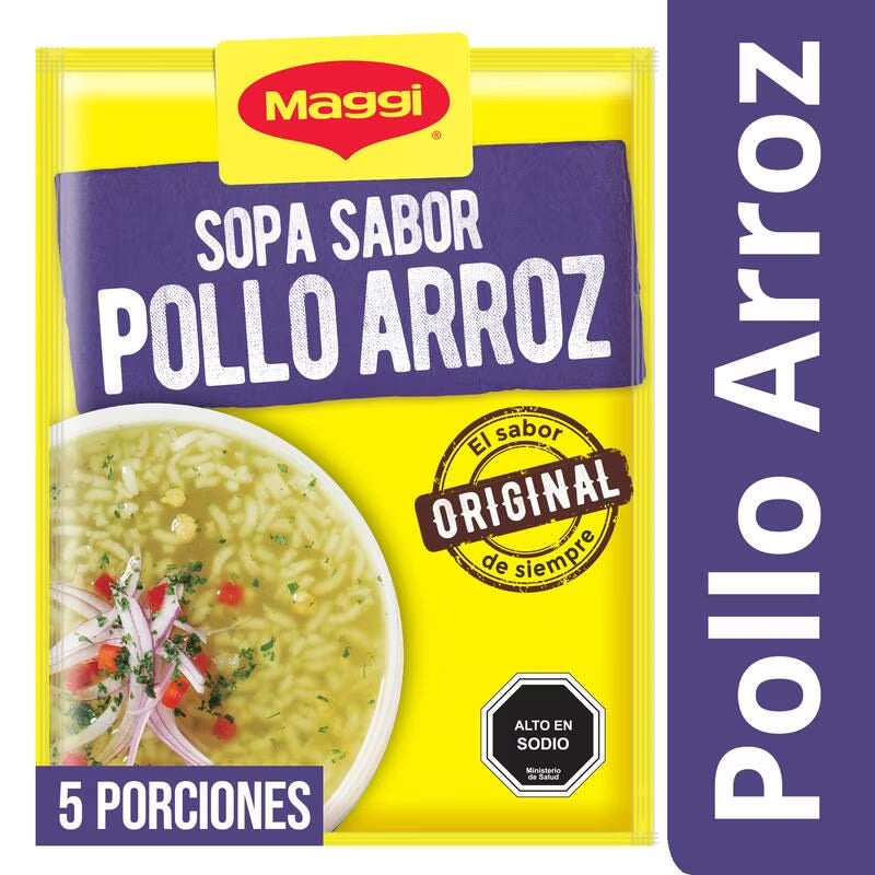 Maggi Sopa Sabor Pollo Arroz