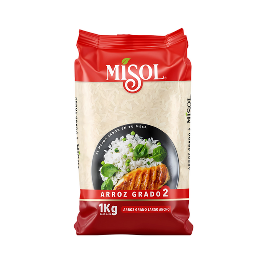 Arroz Misol 1 kg - Manga 10 Unidades