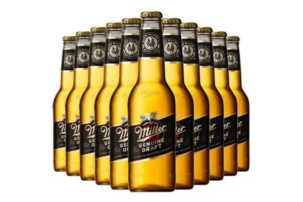 Cerveza Miller x 24 Unidades 330 ml