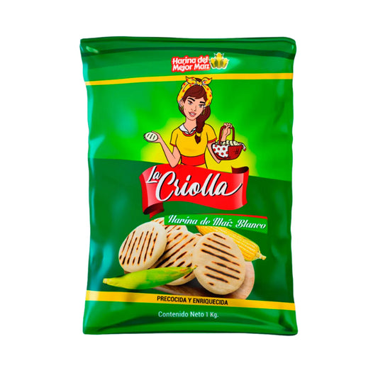 Harina La Criolla 1 kg - Manga 20 Unidades