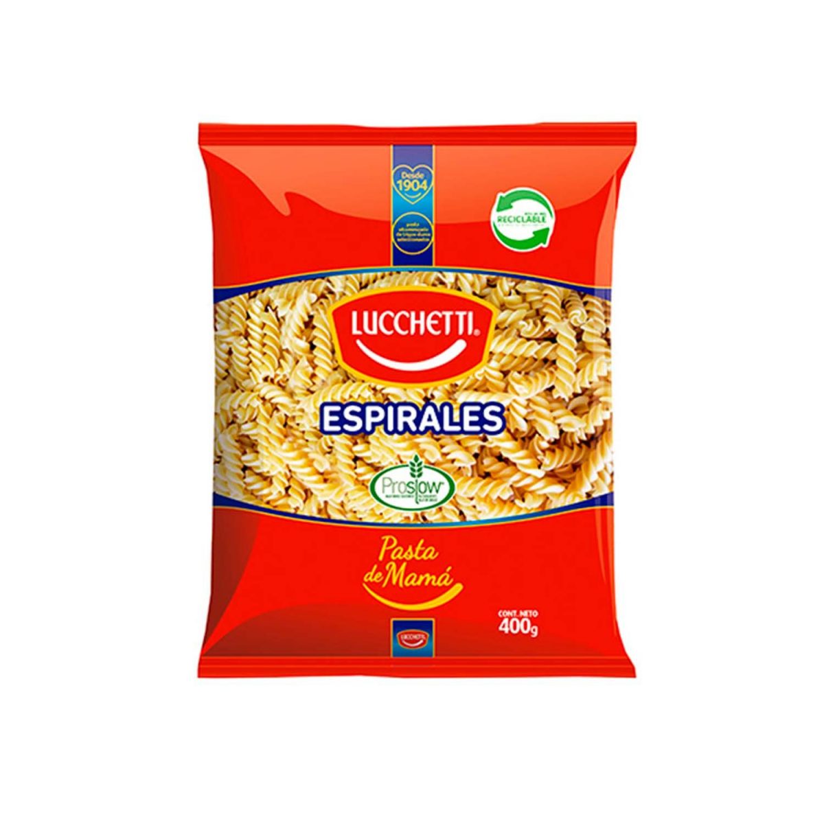 Pasta Lucchetti Espirales 400 GR